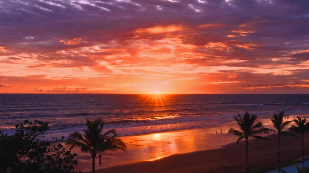 sunset at Seminyak